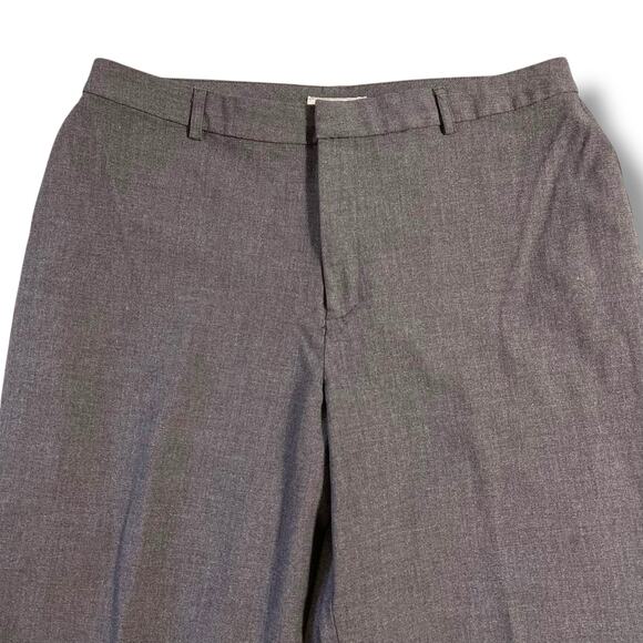 Old Navy Womens Dress Pants Straight Leg Stretch Career Solid Gray Size 10 Short - Picture 2 of 8